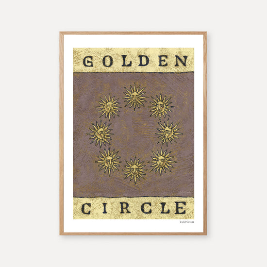 Golden Circle - Sunny Fine Art Print