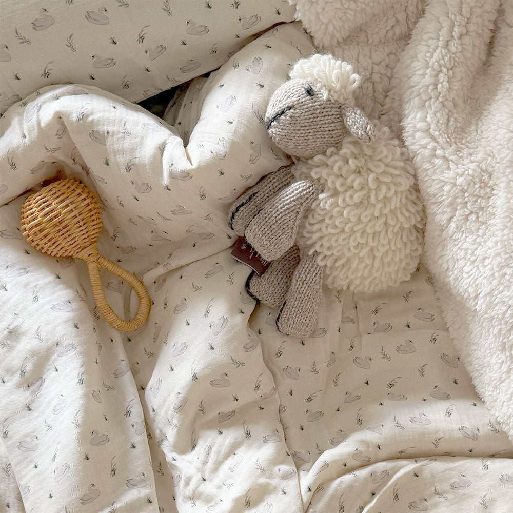 Handwoven Rattan Baby Rattle