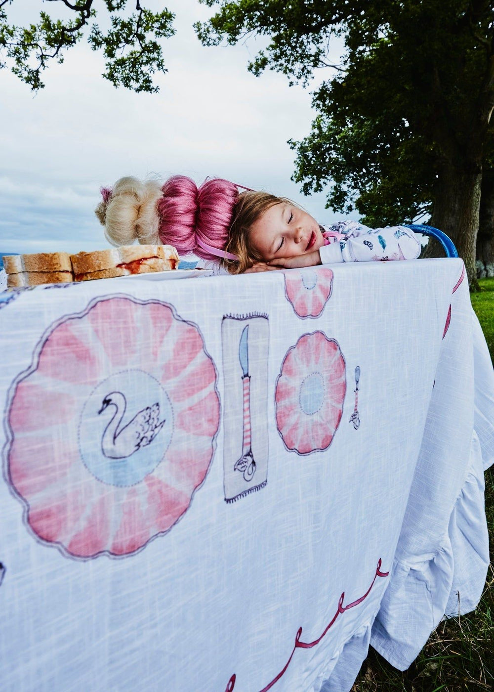 Afternoon Tea - Organic Cotton Tablecloth