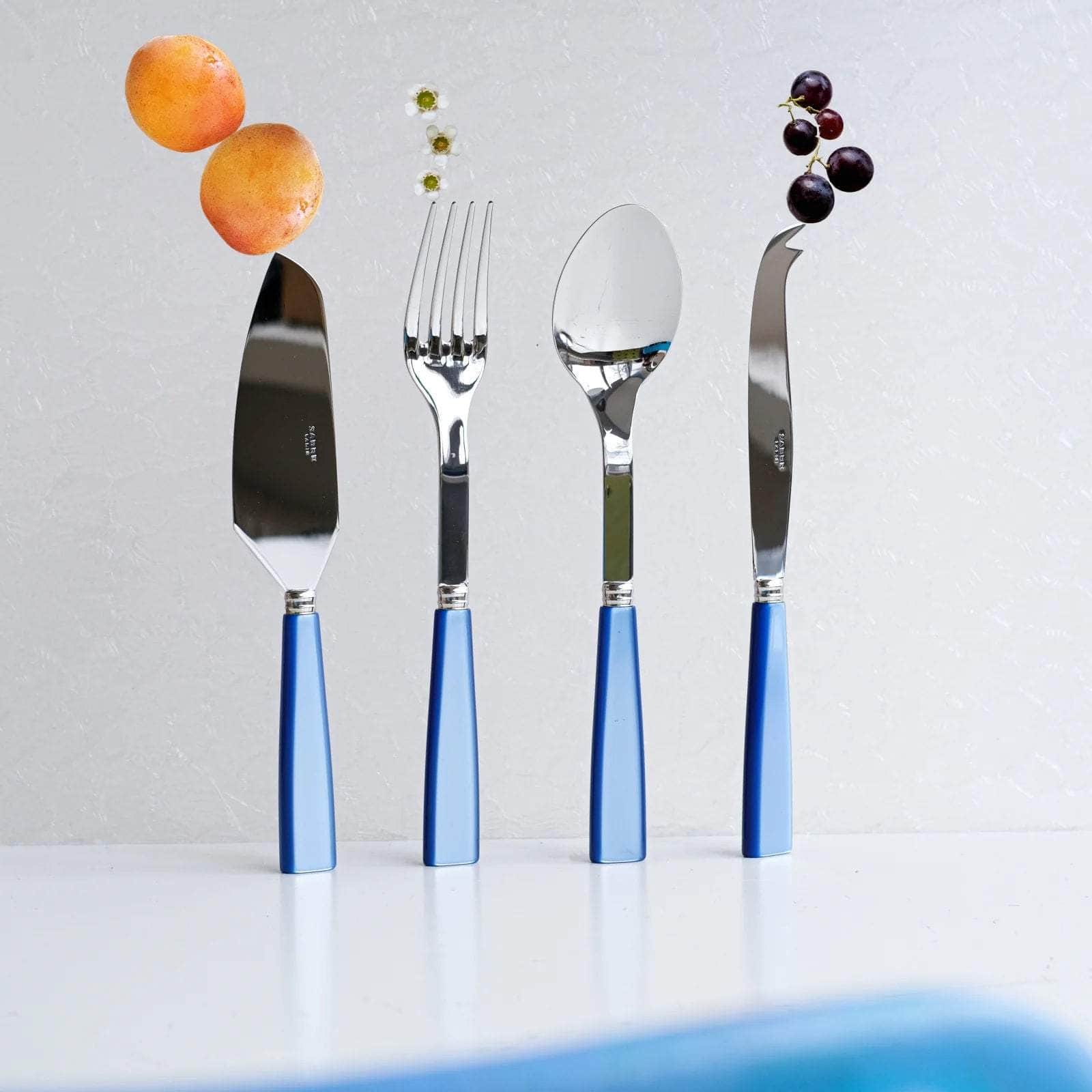 Icône Meat Serving Set, Light Blue