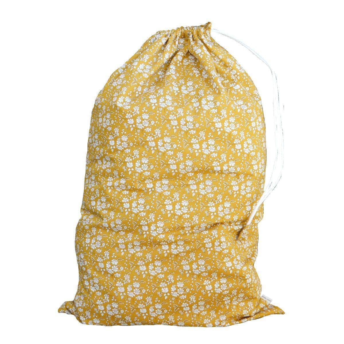 Storage Sack Made With Liberty Fabric Capel Mustard