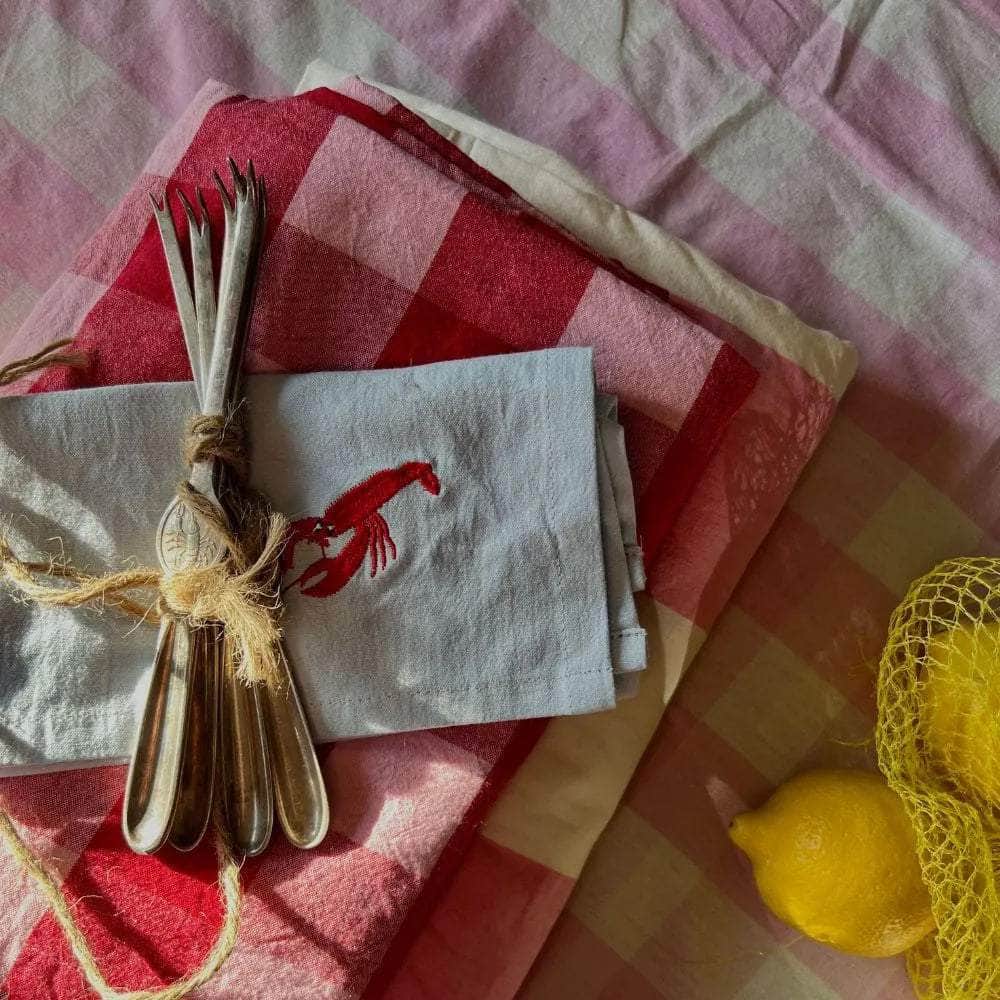 Napkin 4 pcs Crayfish