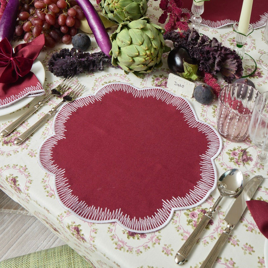 Hedge Rose Tablecloth
