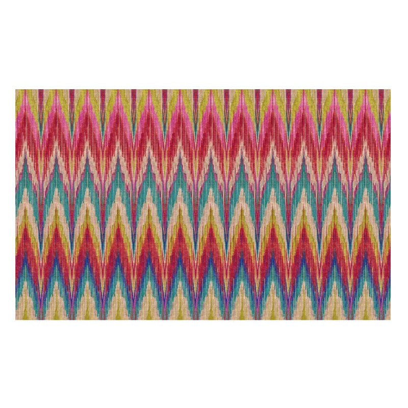 Matthew Williamson Cotton Tablecloth Peacock Feather