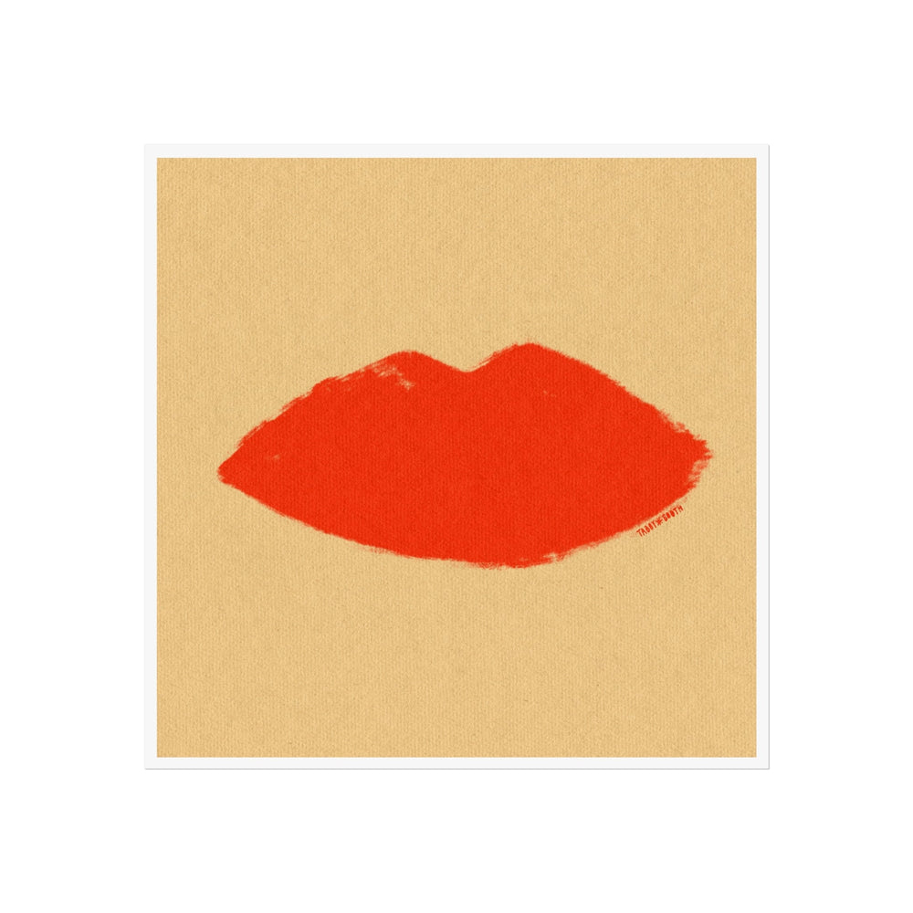 Tabby Booth Kiss Kiss Fine Art Print