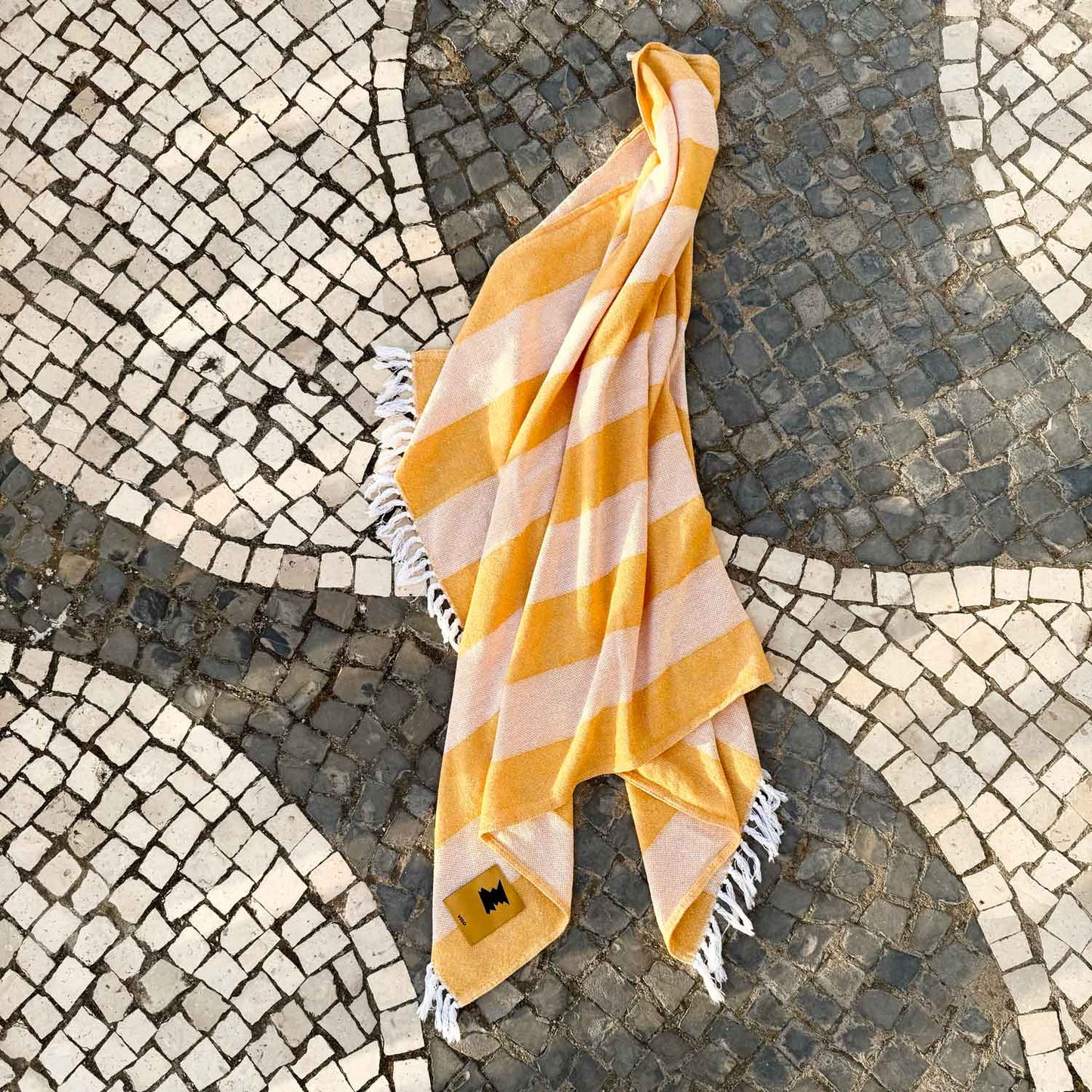 Cotton Beach Towel Yellow