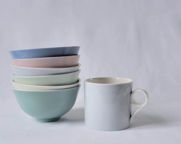 Breakfast Bowl in Pale Blue