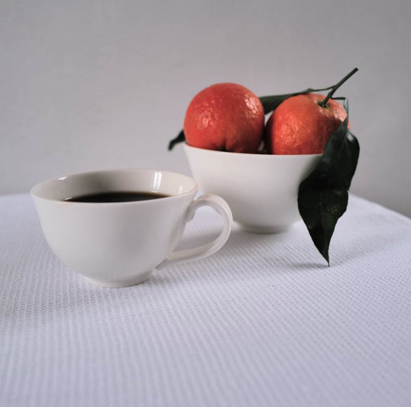 Small Cup in White
