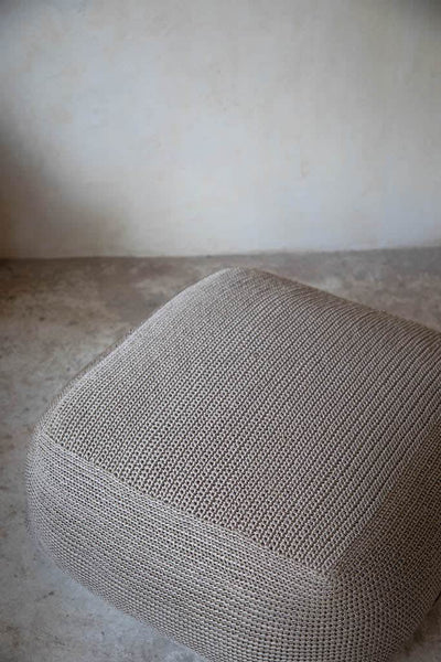 Crochet Pouf