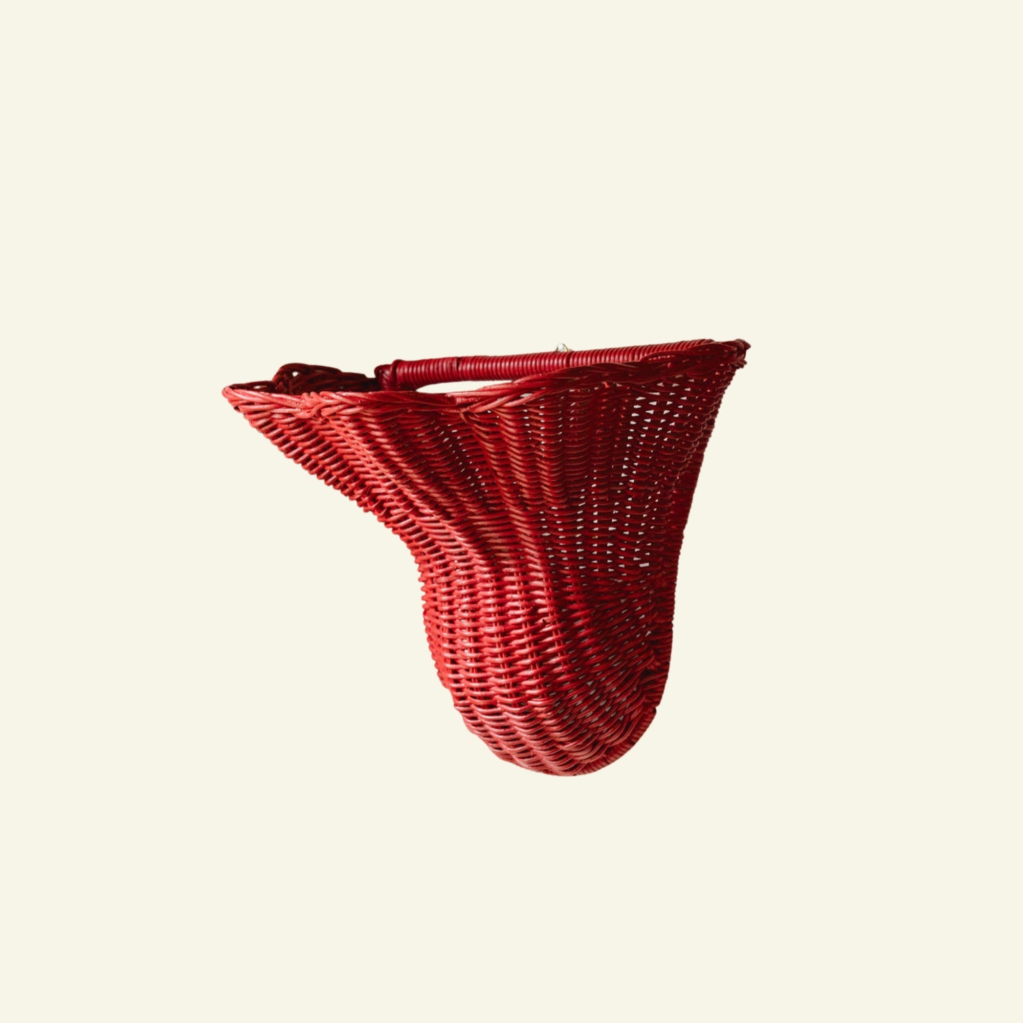 Luna Wall Light Shade, Small Red