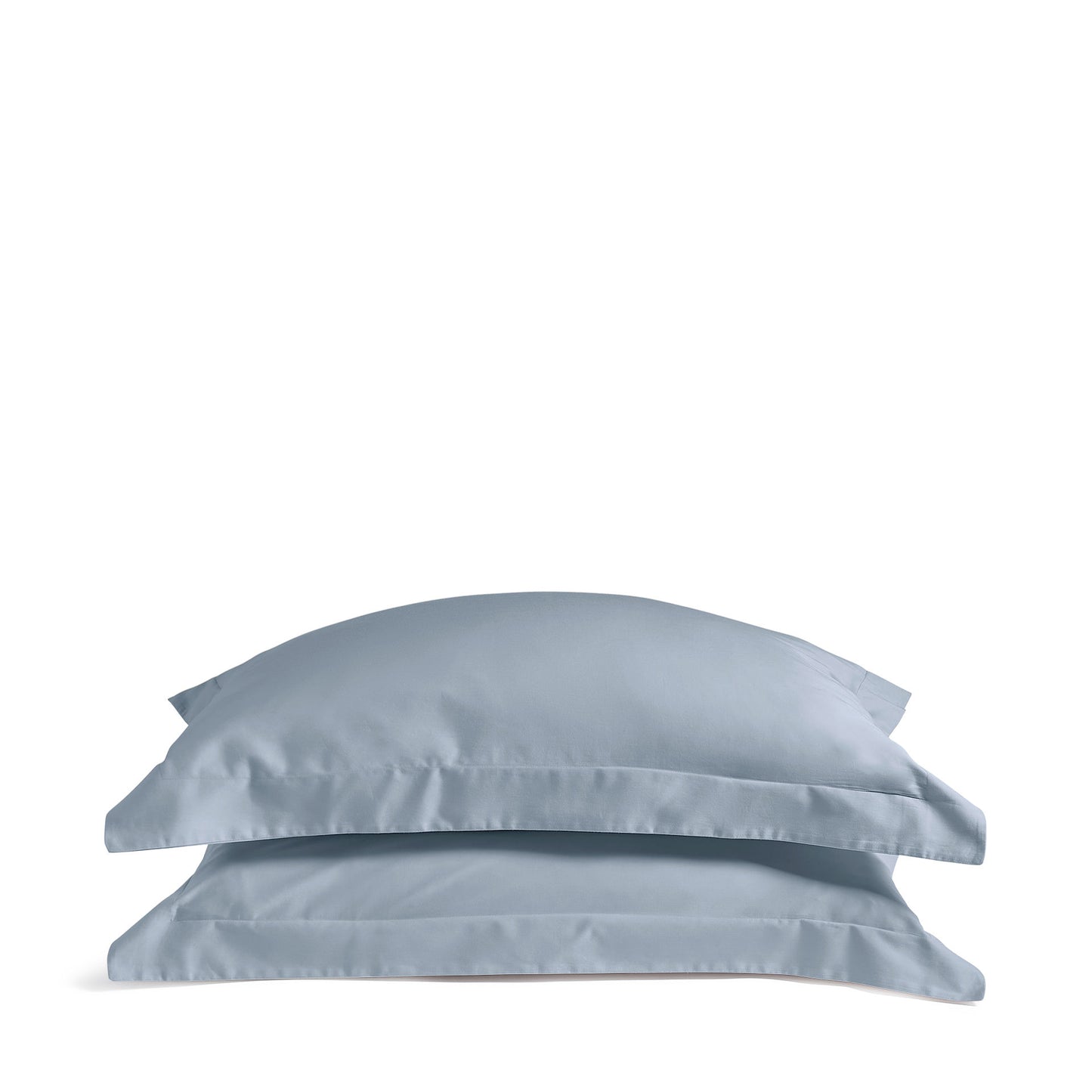 Luxury Organic Nordic Sky Edged Pillowcases