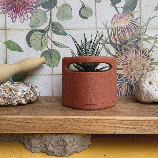 Plant Pot - Burnt Ochre