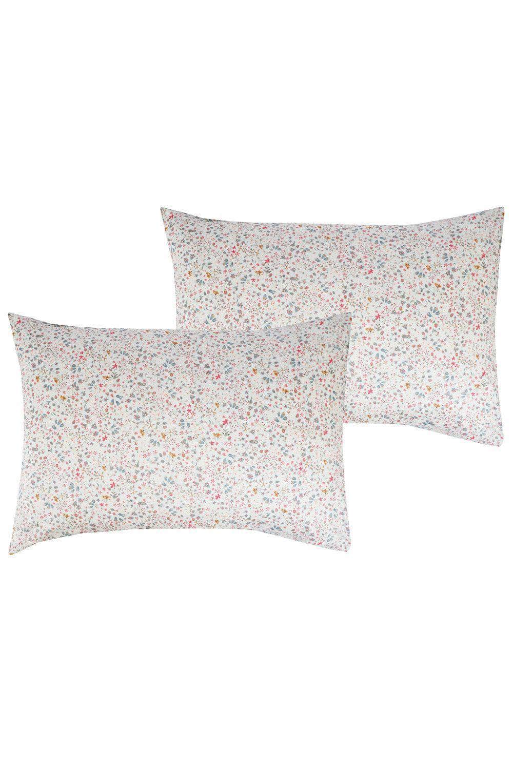 Pillowcase Made With Liberty Fabric Donna Leigh Duck Egg