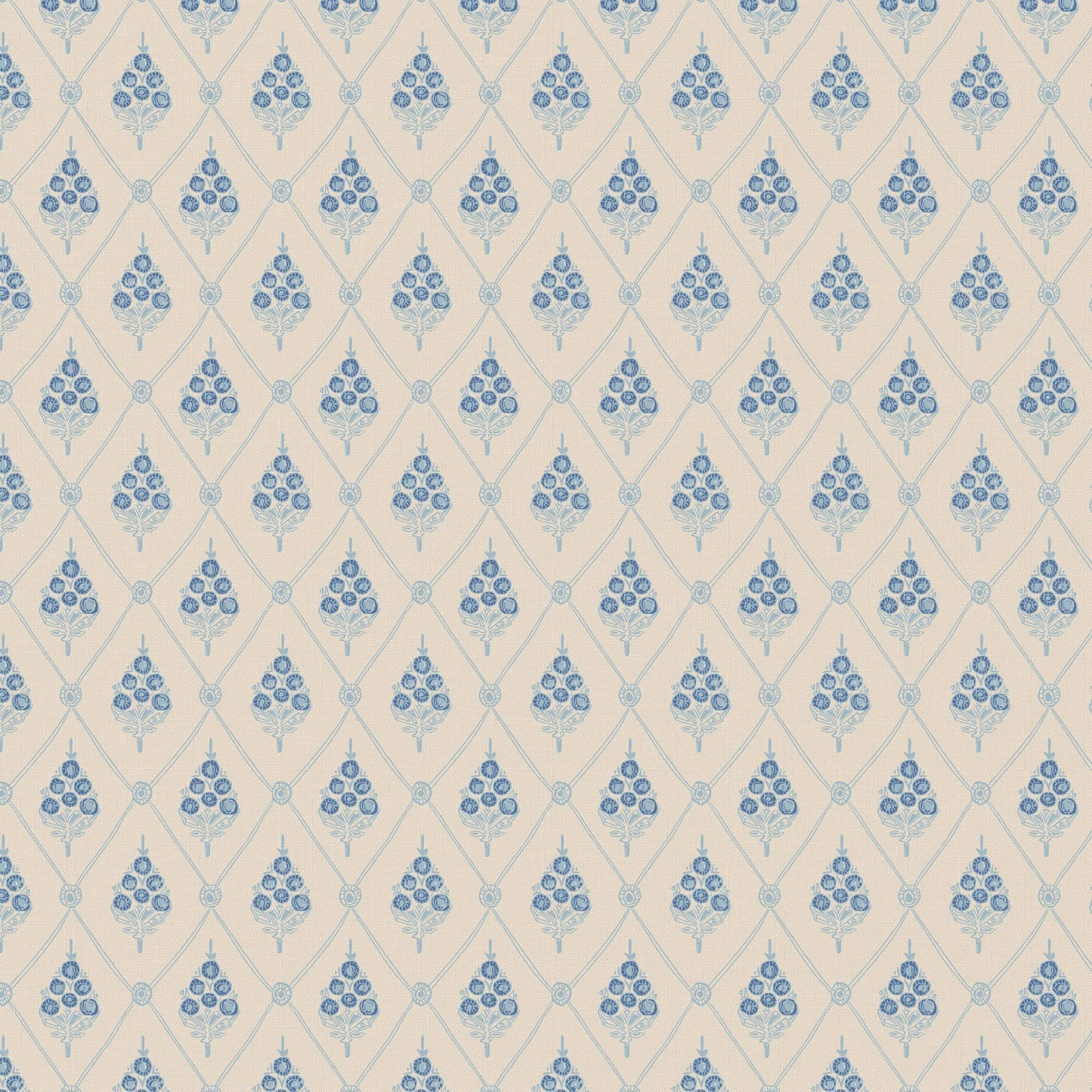 Agra Fabric - Aqua