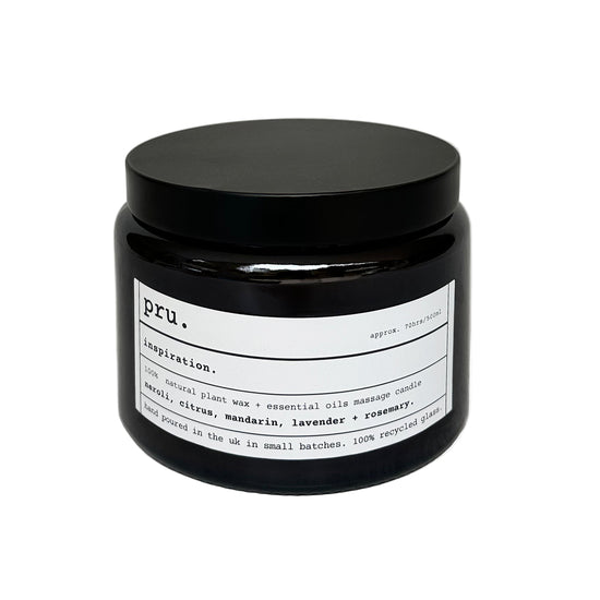 Apothecary 100% Essential Oil Massage Candle - Inspiration