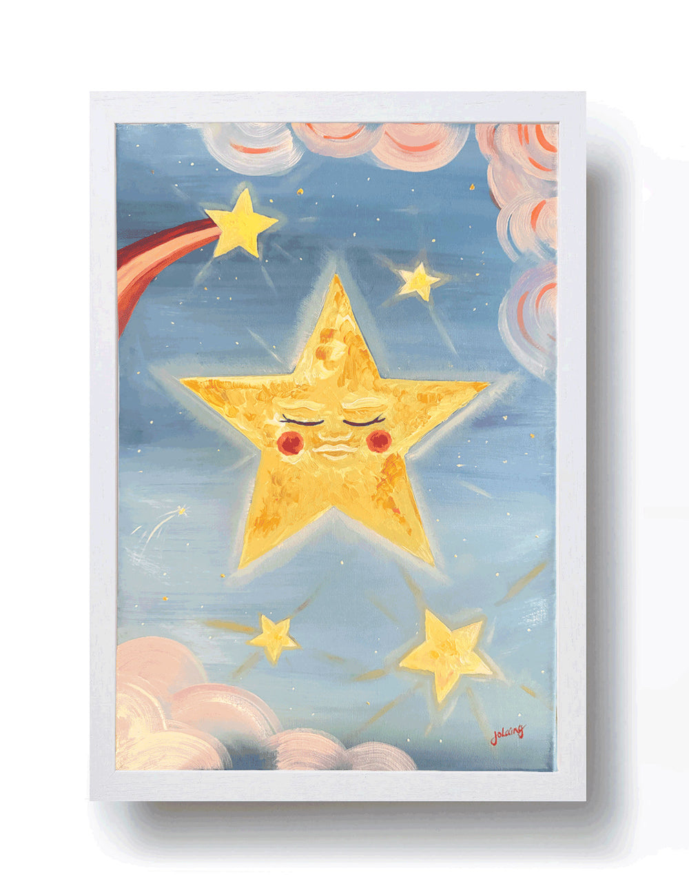 The Star - Original Oil On Canvas