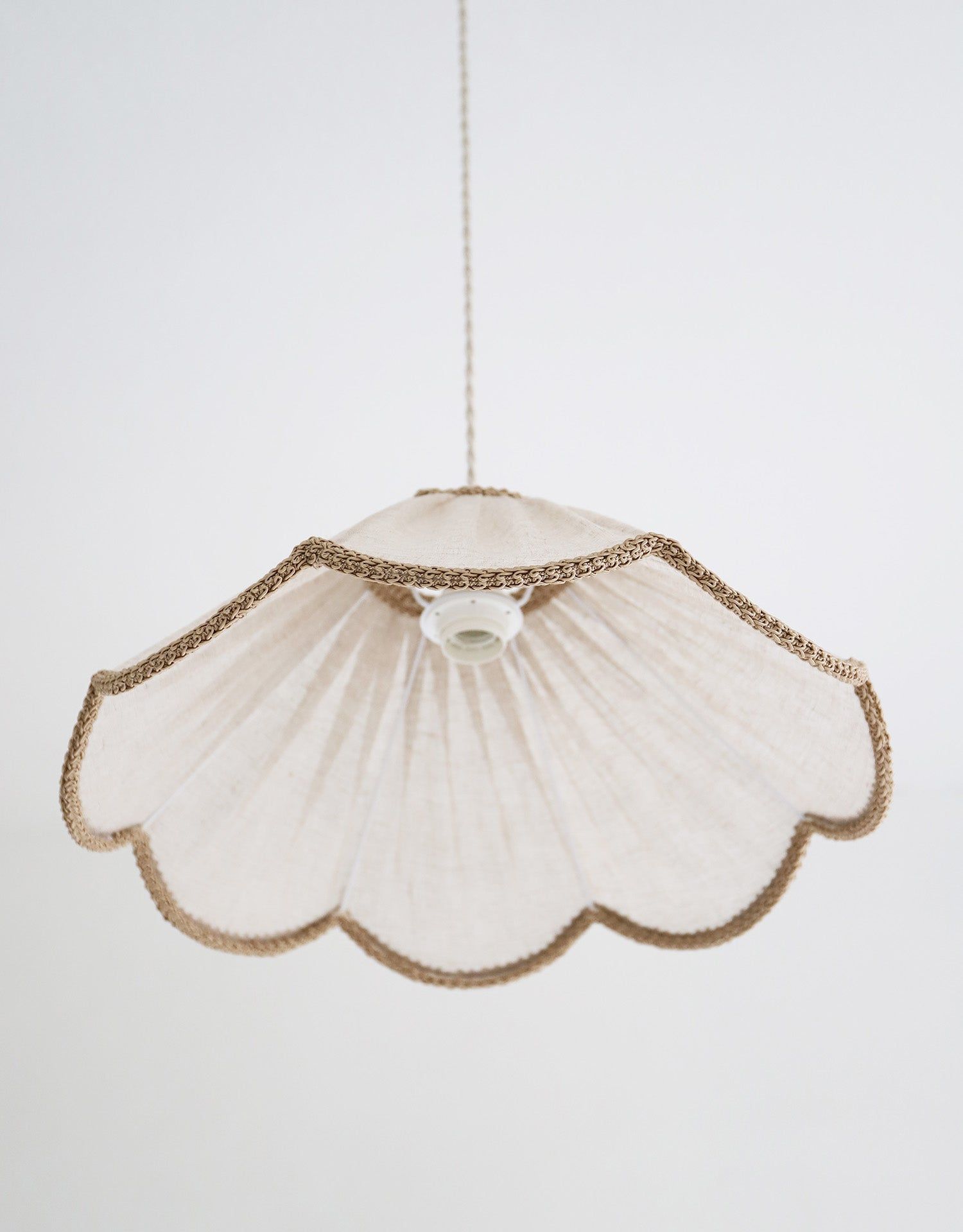 Françoise "Classic Beige" Floral Pendant Light