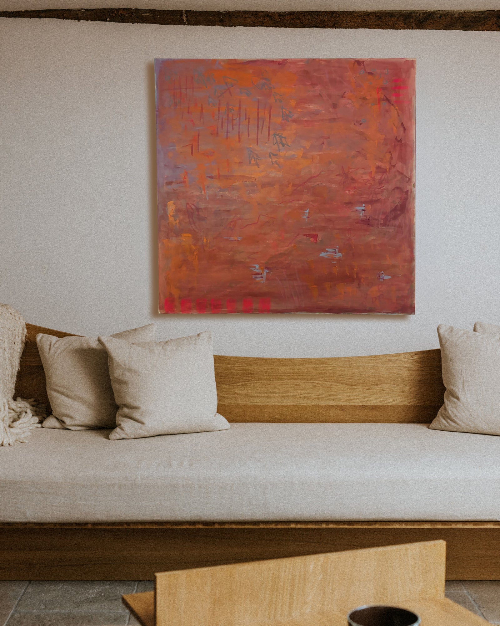 Red Sky at Night Painting