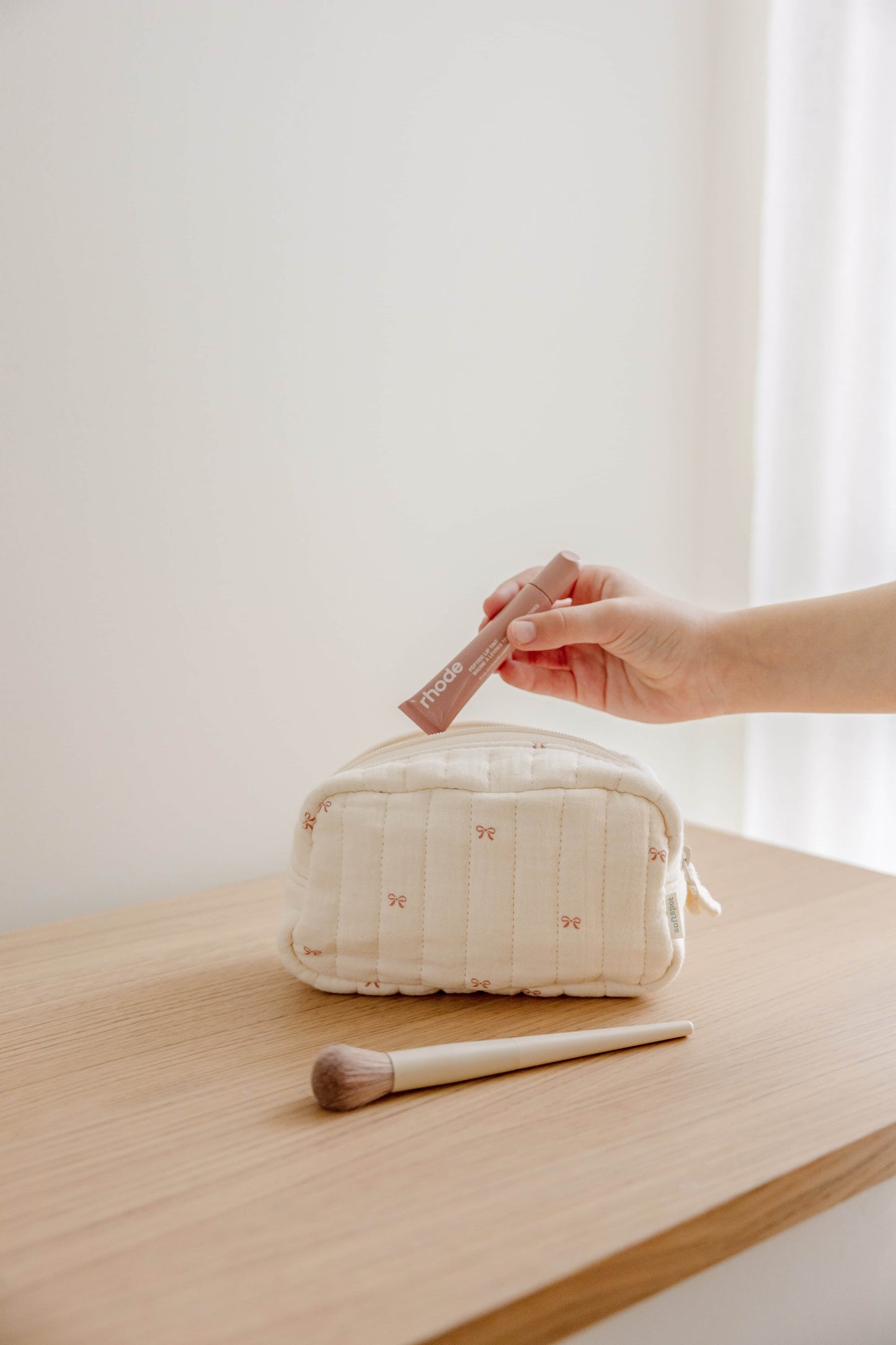 Soft Mini Loaf Pouch – Ribbon