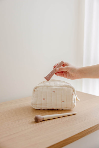 Soft Mini Loaf Pouch – Ribbon