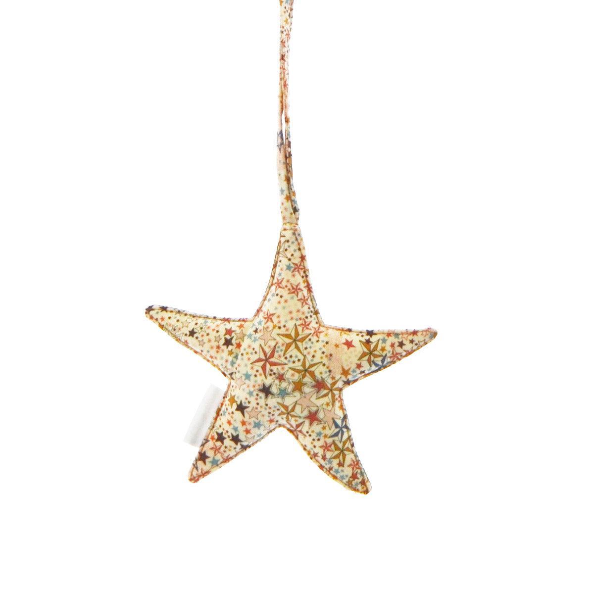 Star Decoration made with Liberty Fabric CAPEL & ADELAJDA