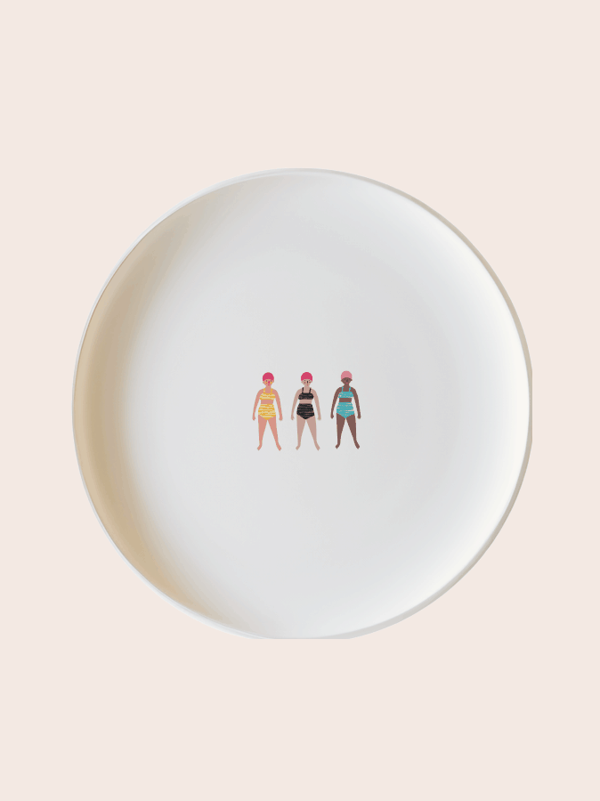 Swimmers Set - Mix DIY Plate Sticker Decoration