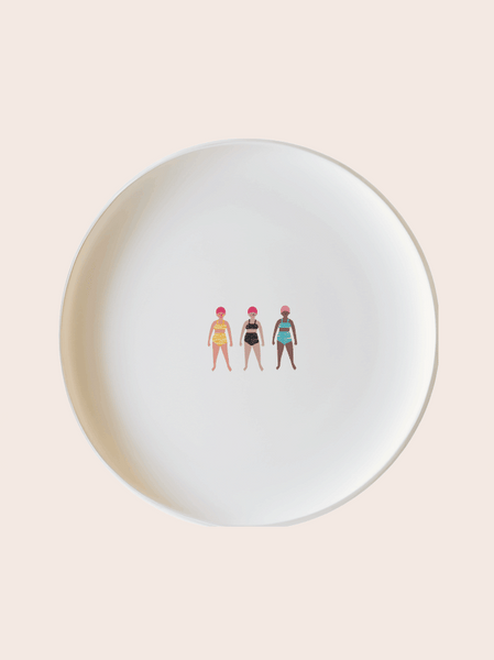 Swimmers Set - Mix DIY Plate Sticker Decoration