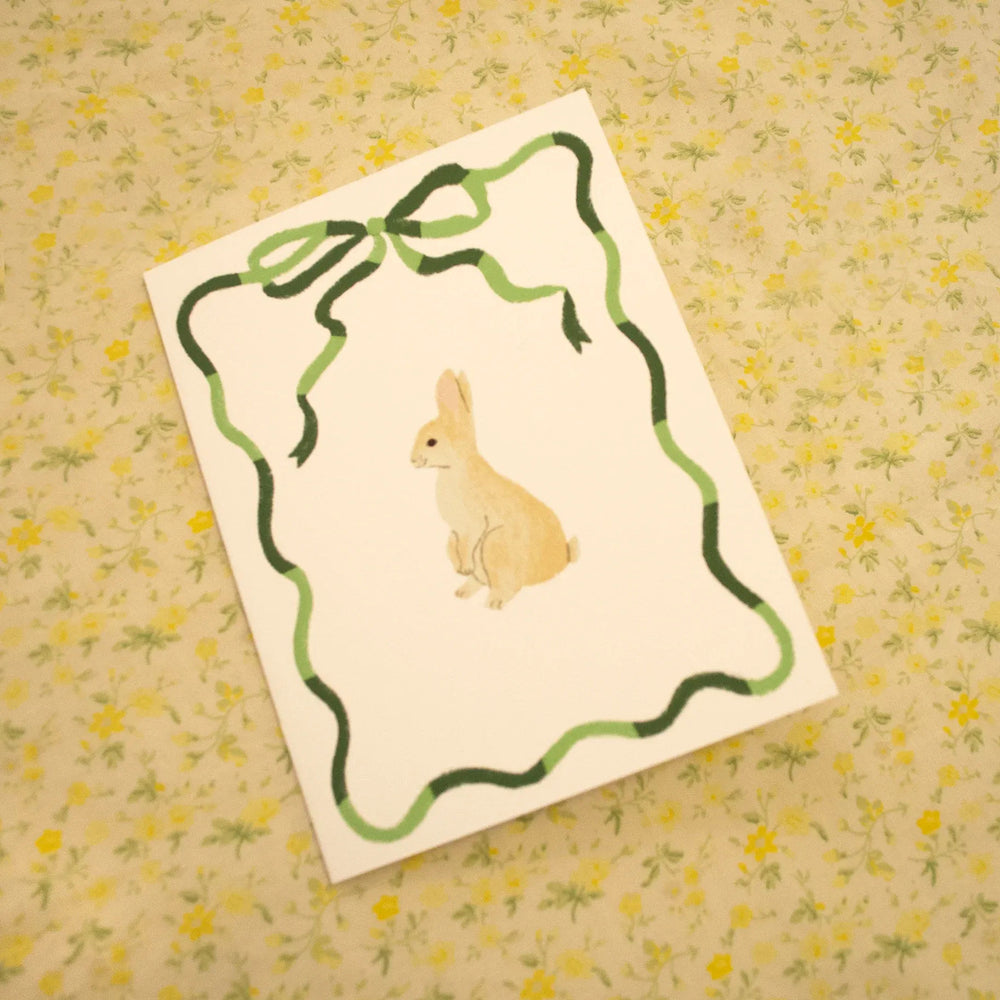 Easter Bunny Greeting Card