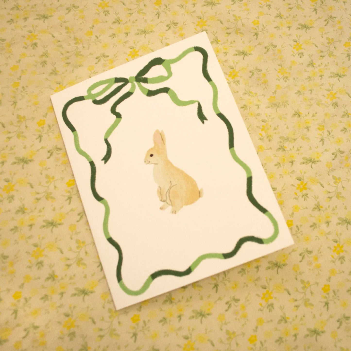 Easter Bunny Greeting Card
