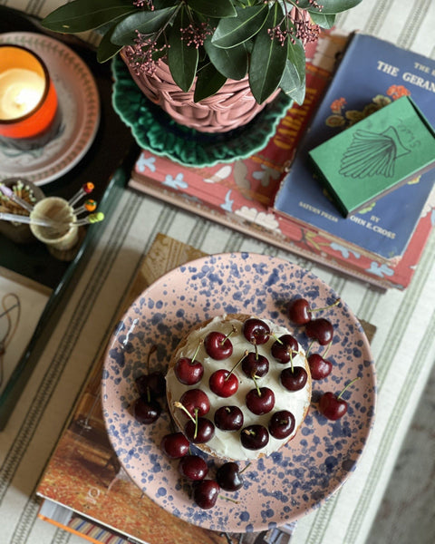 Splatter Cake Stand