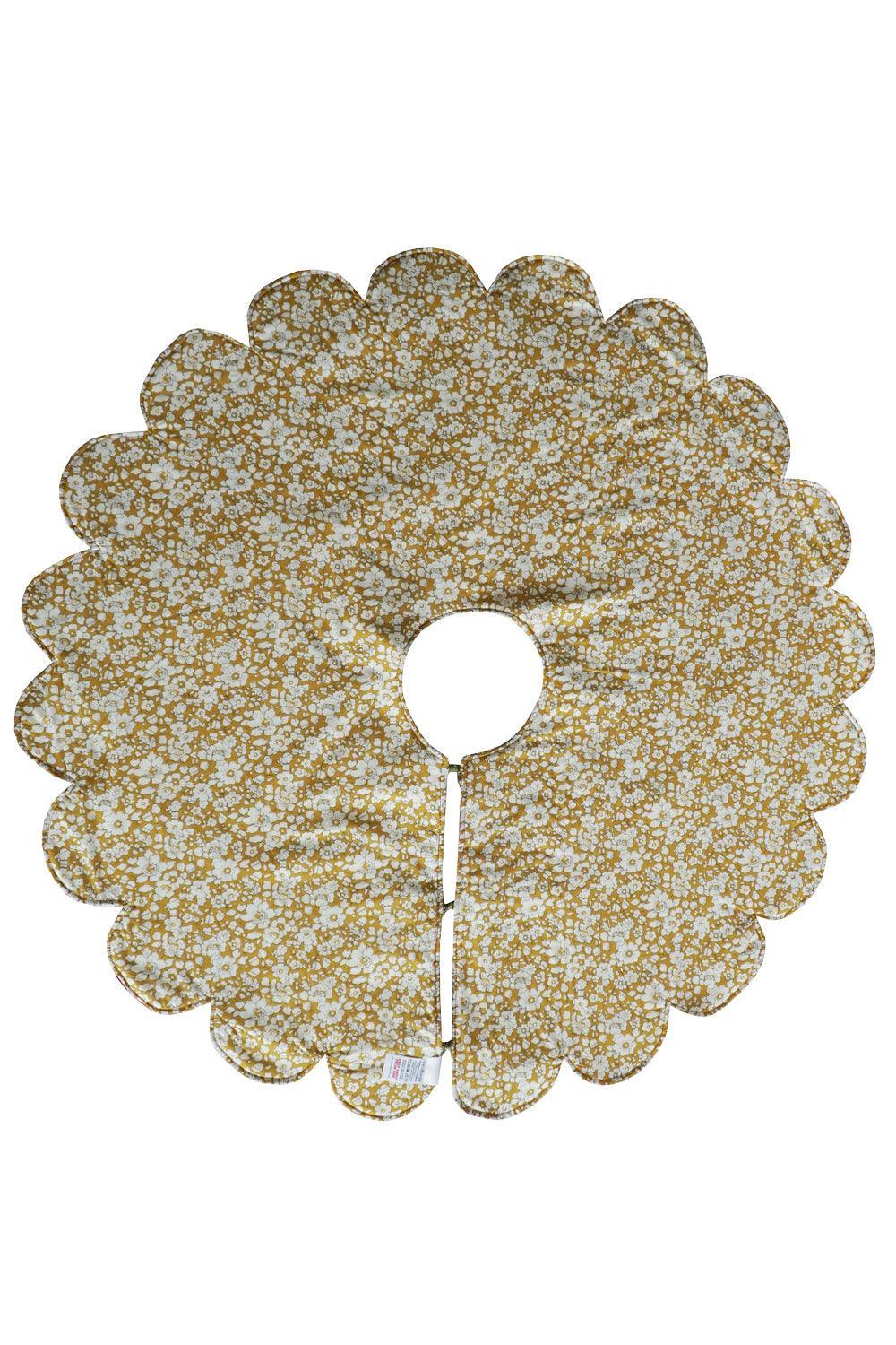 Reversible Christmas Tree Skirt made with Liberty Fabric BETSY STAR