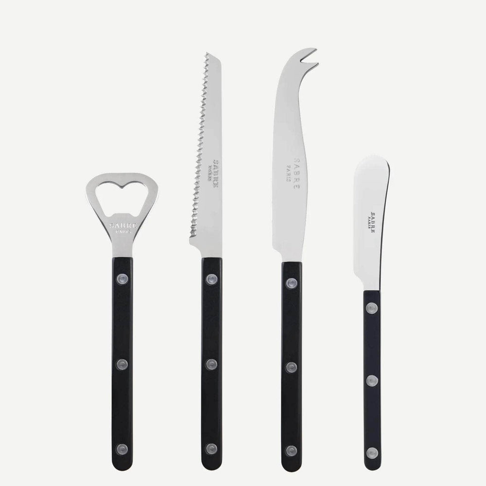 Bistrot Aperitif Cutlery Set, Black