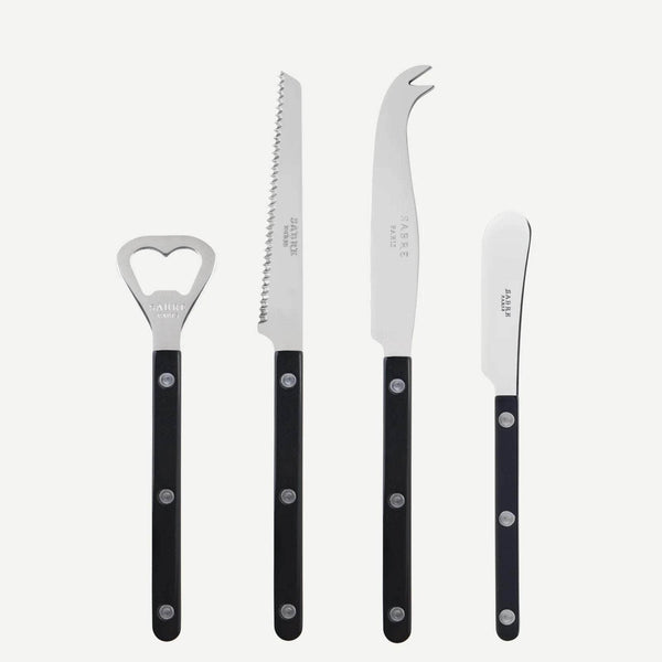 Bistrot Aperitif Cutlery Set, Black