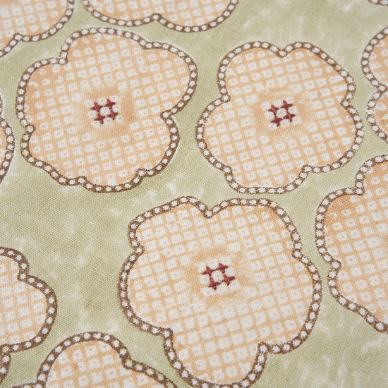 Floral Burst Placemat Green (Set of 4)