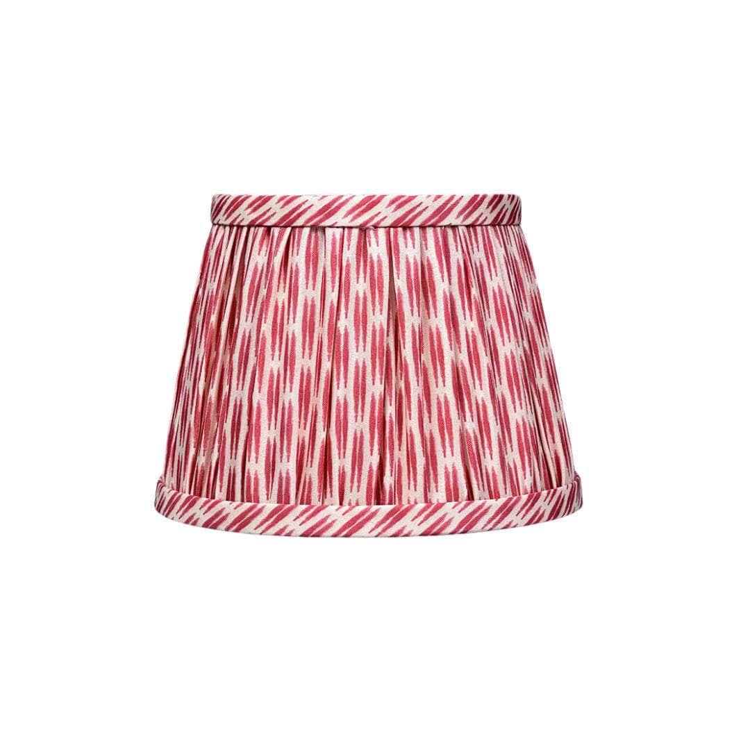 Lampshade Red Ikat