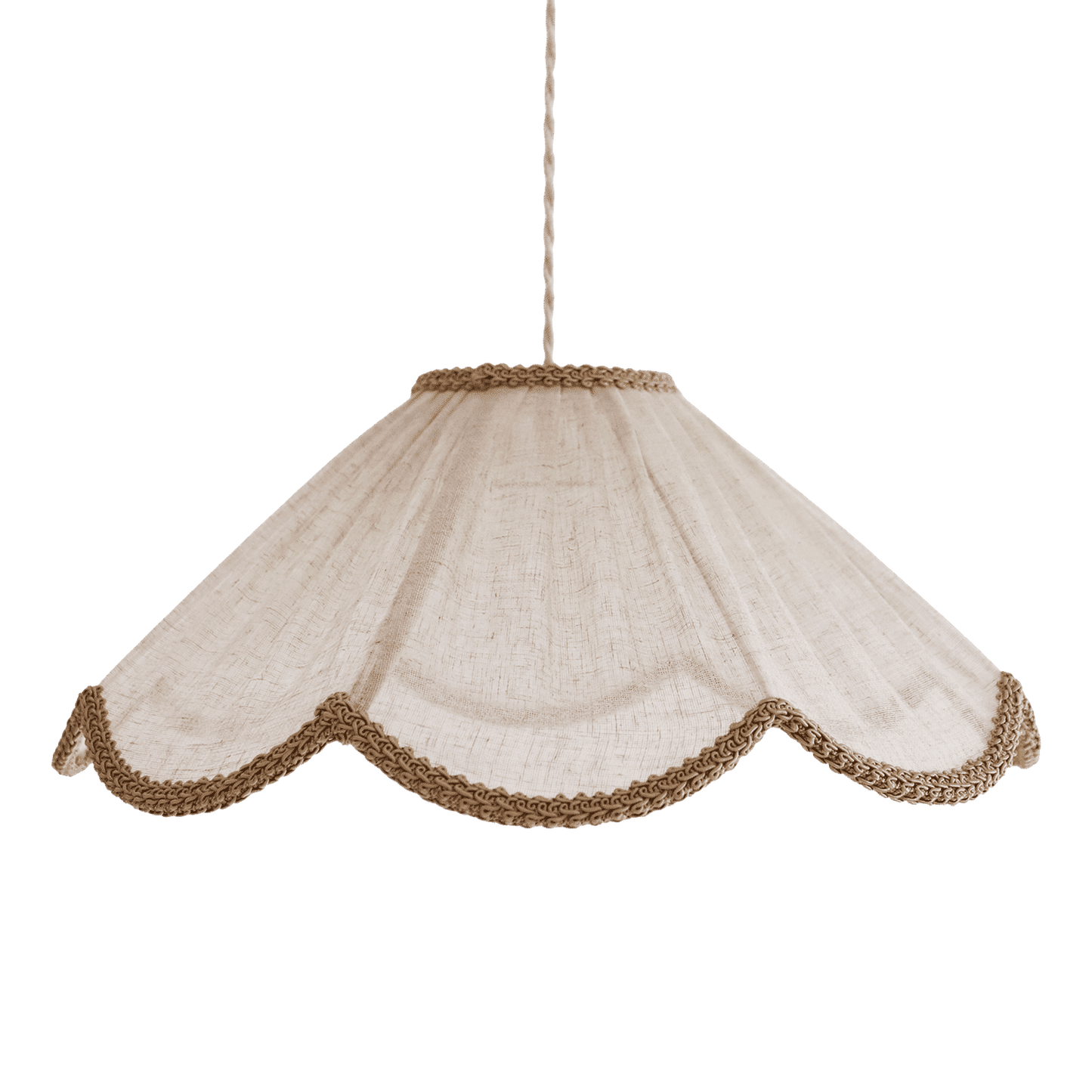 Françoise "Classic Beige" Floral Pendant Light