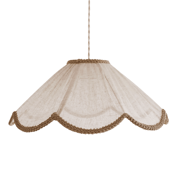 Françoise "Classic Beige" Floral Pendant Light