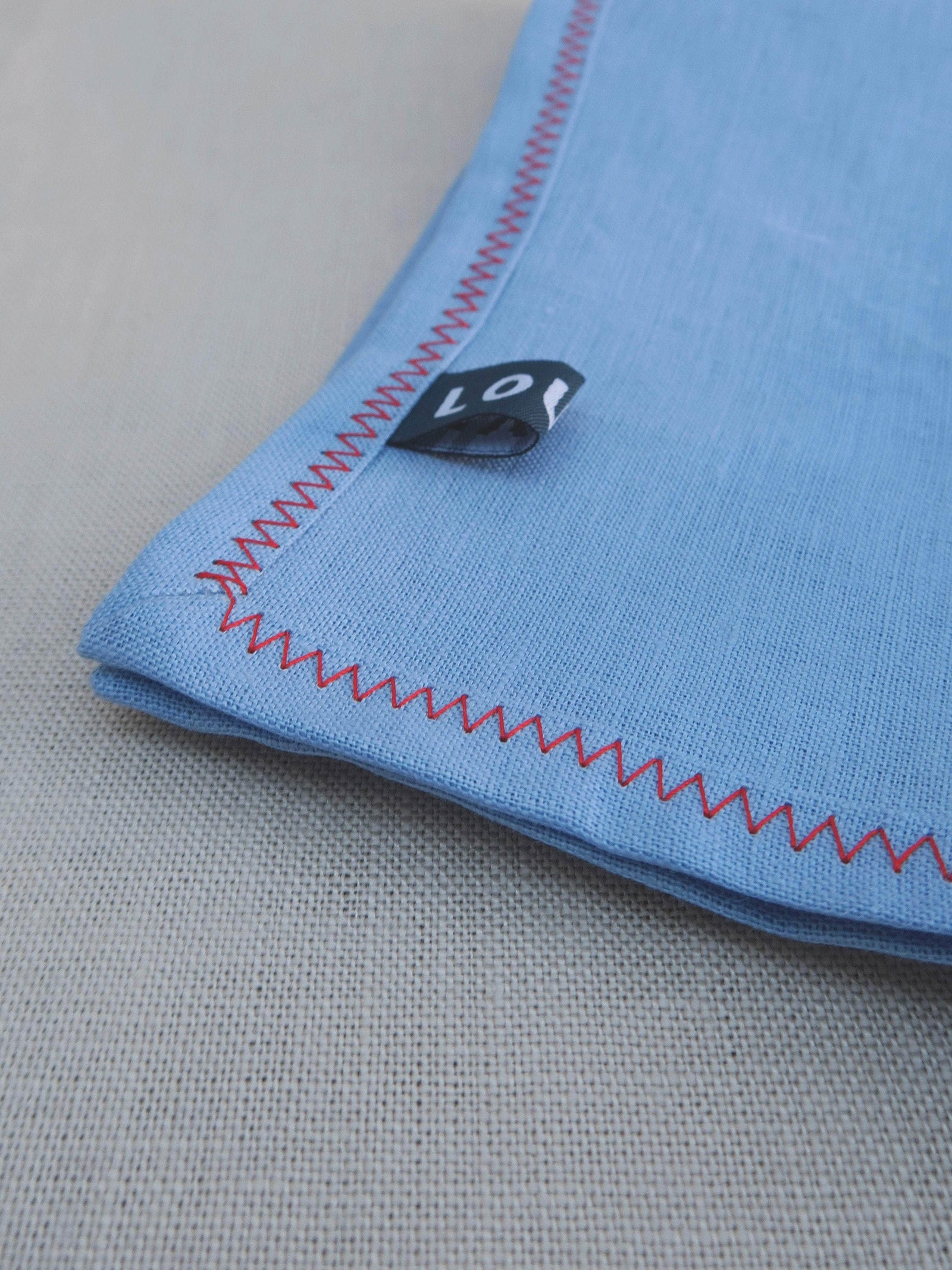 Irish Linen Napkin - Blue
