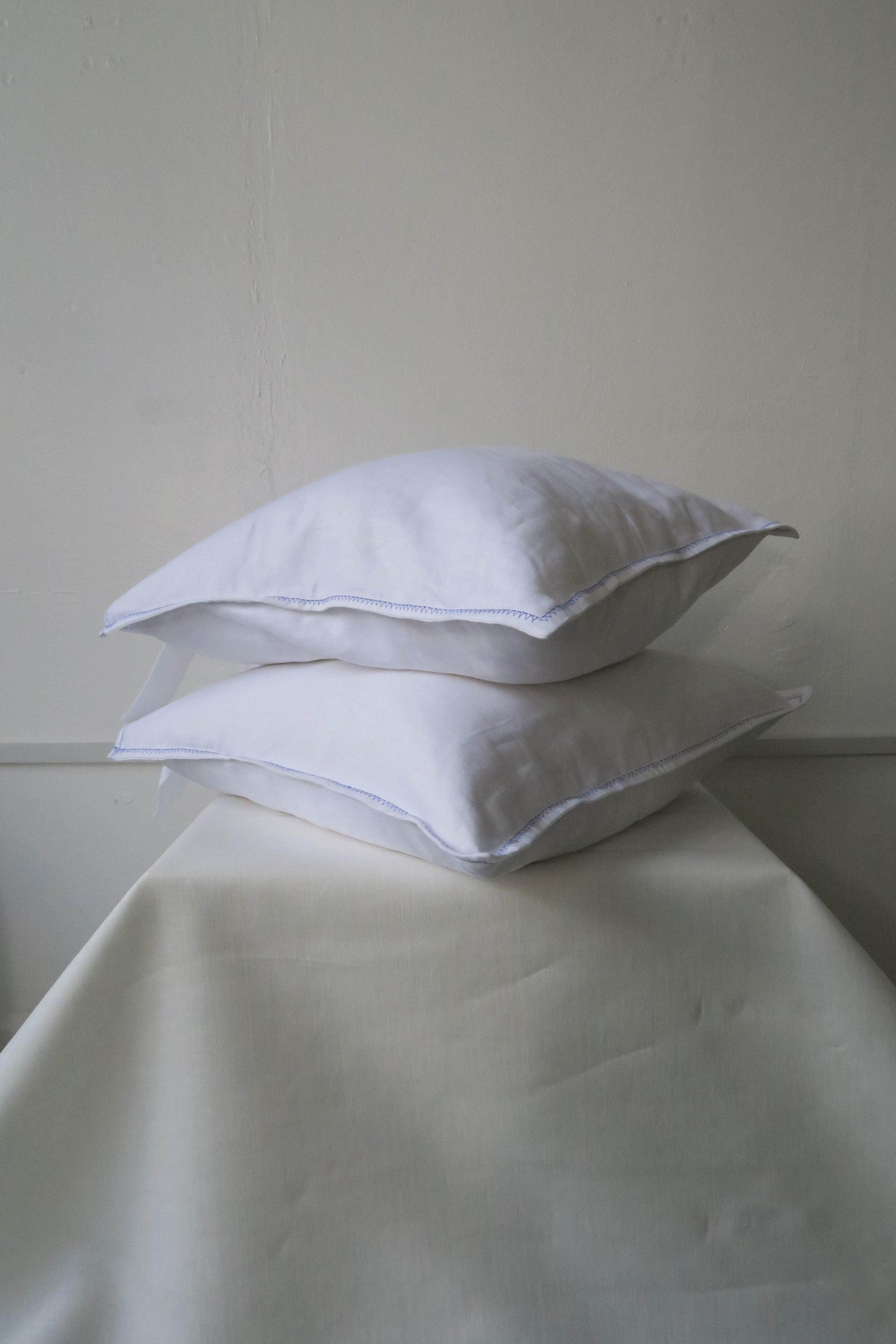 Irish Linen Cushion Cover - White