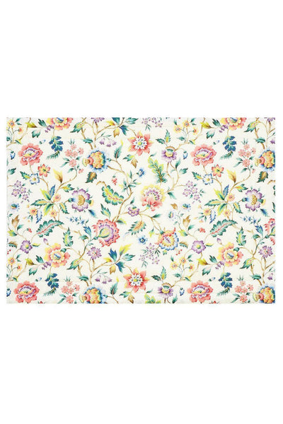 Reversible Stitch Placemat Made With Liberty Fabric Strawberry Thief & Eva Belle