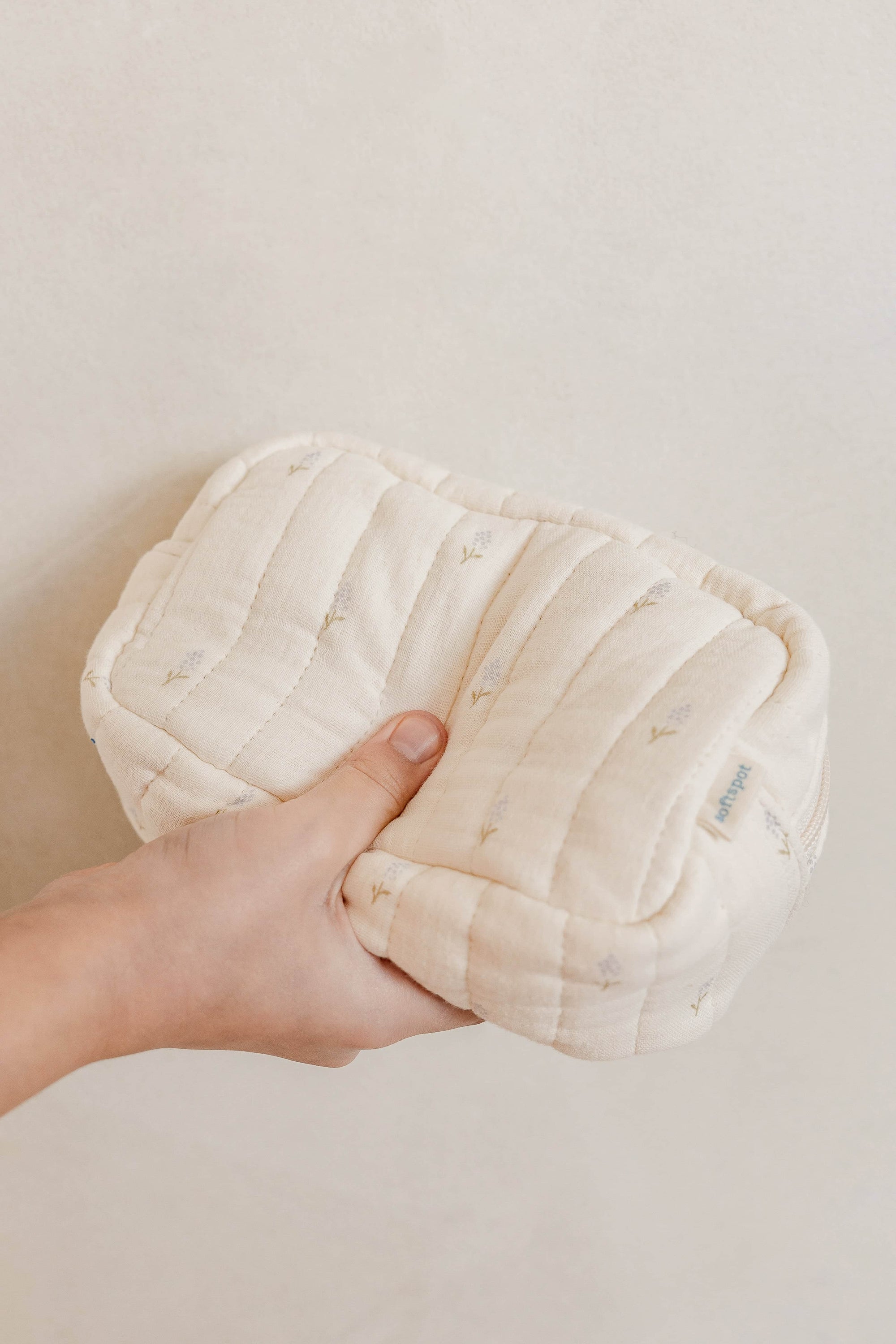 Soft Mini Loaf Pouch – Lavender Field