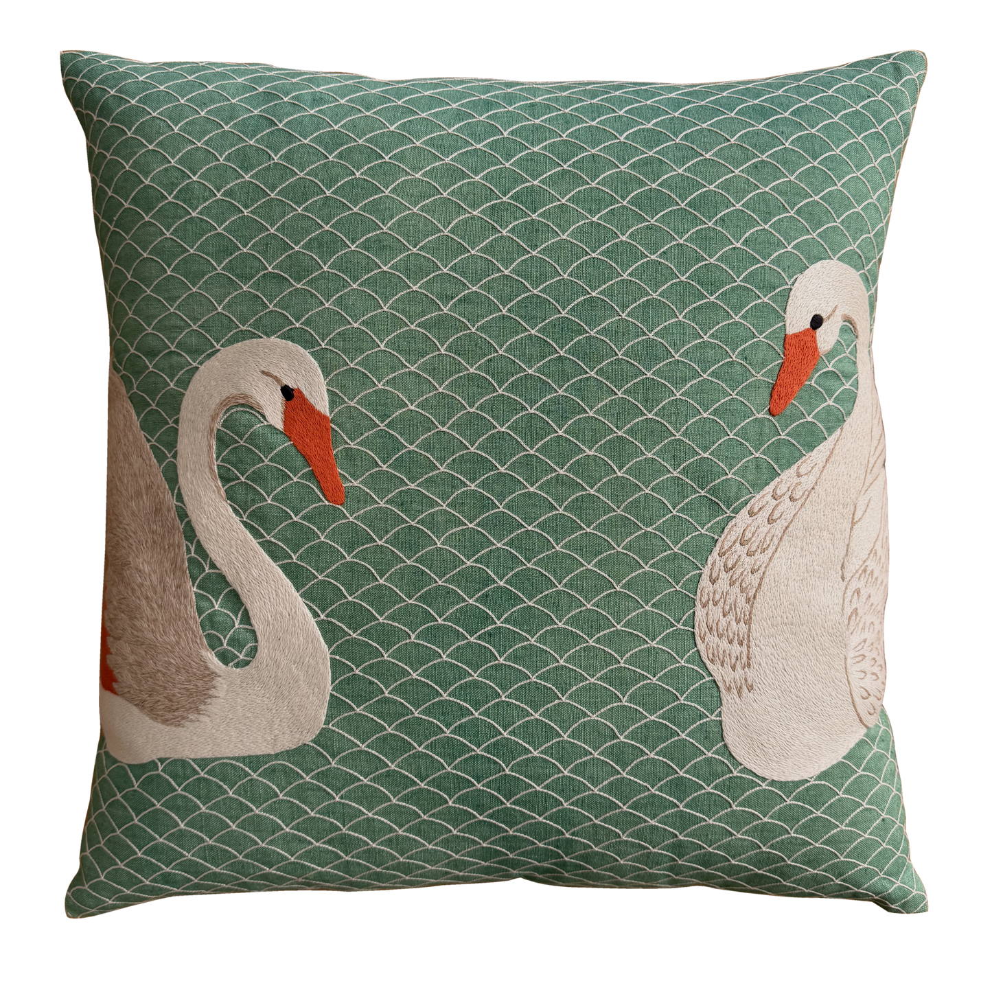 Embroidered Pillow - 20x20 in