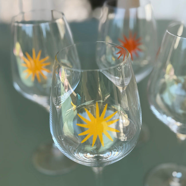 Set of 4 Sole Wine Glasses