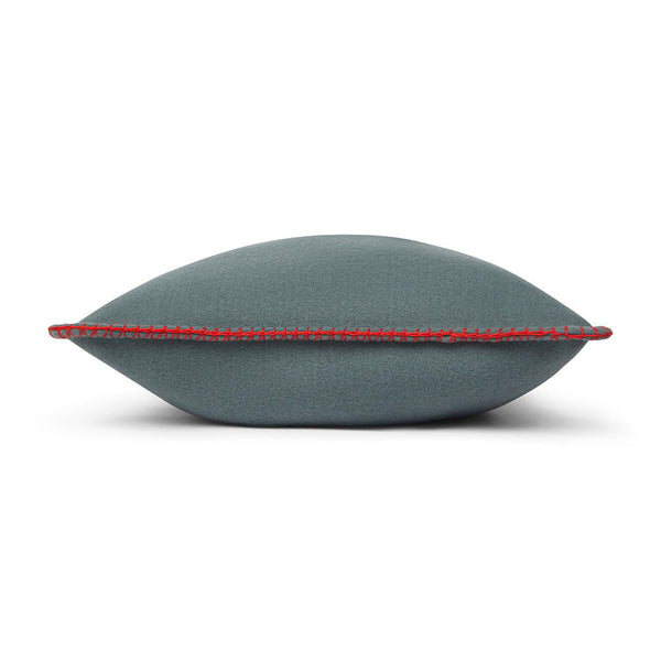 Vesper Merino Pillow Cover – Grey and Orange