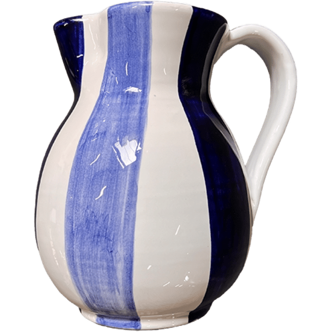 Blue Stripe Carafe 1L