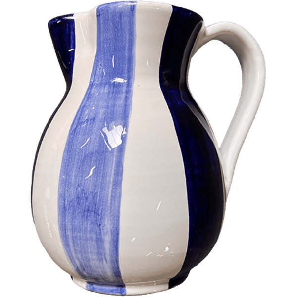 Blue Stripe Carafe 1L