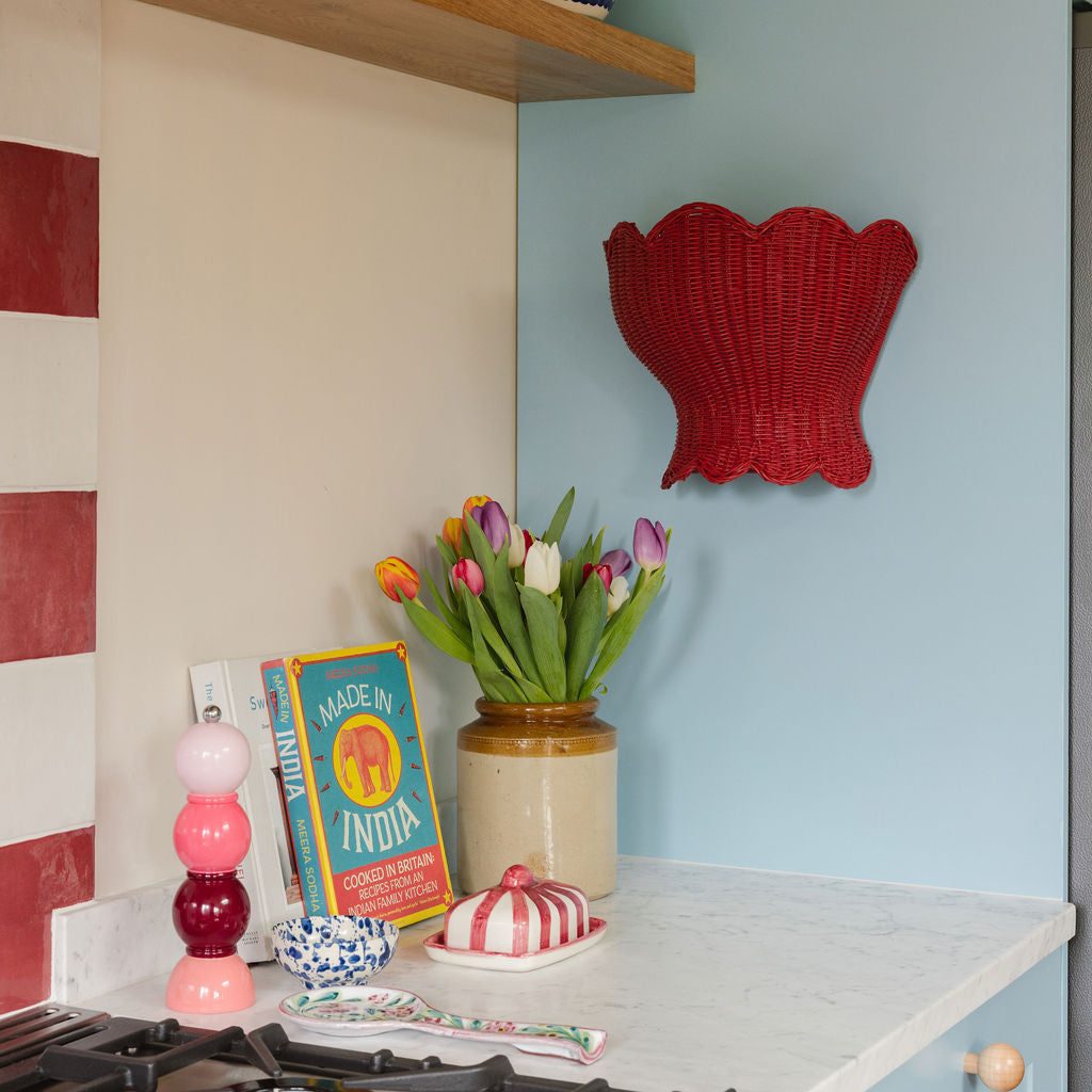 Anar Wall Light Shade, Red