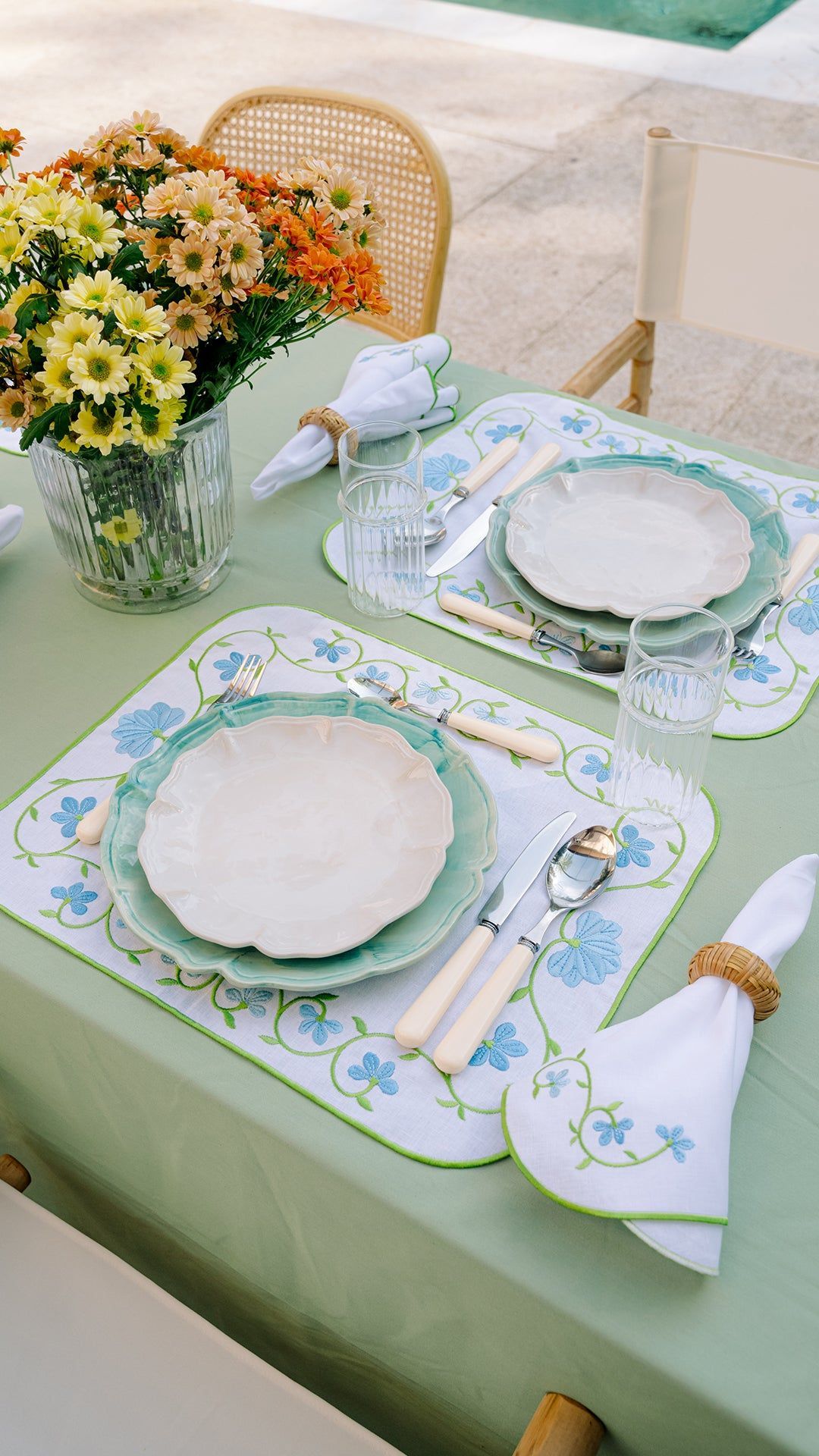 Blue Silvestre Napkin