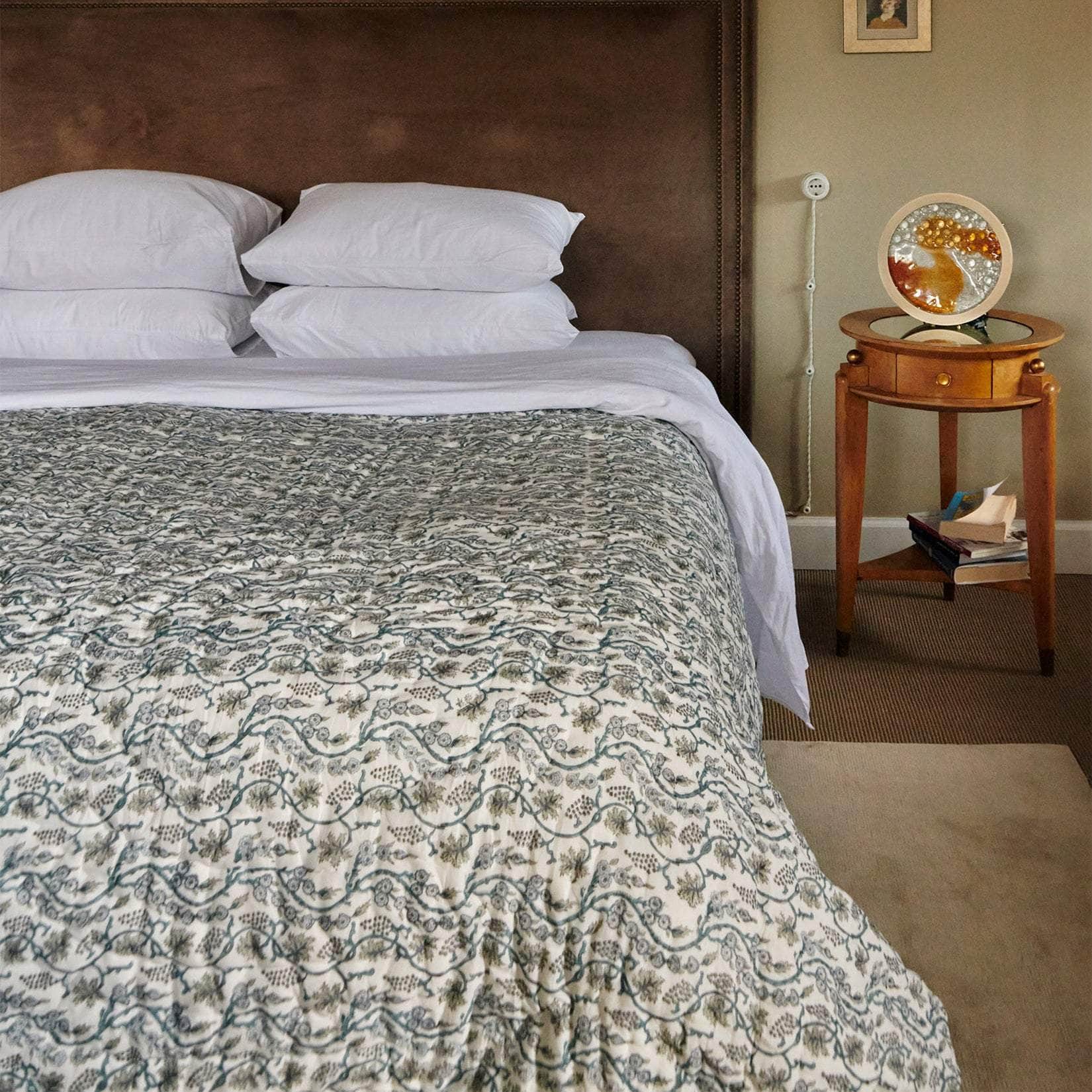 Quilt Cotton Light Blue Prints