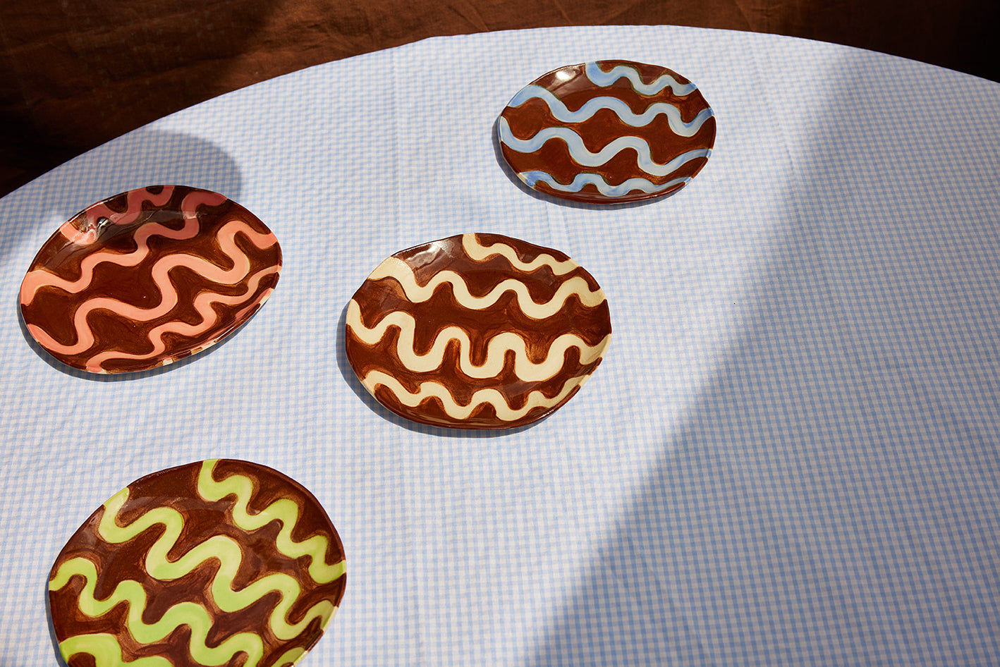 Blueberry Gelato Dessert Plate